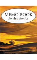 Memo Book For Academics