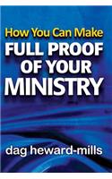 How You Can Make Full Proof Of Your Ministry