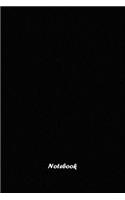 Black cover notebook