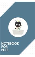 Notebook for Pets