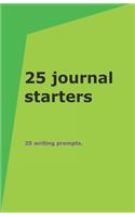 25 diary starters