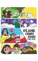 Blank Comic Book For Kids