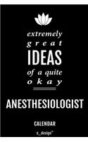 Calendar for Anesthesiologists / Anesthesiologist