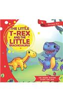 The Little T-Rex and the Little Brachiosaurus: (2 The Deluxe Bedtime Story for Kids)