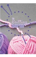 My knitting journal: Keep track of your knitting, knitting project planner for beginner or expert - Up To 60 Knitting Projects - 125 pages, 7"x10" - Paperback - On the c