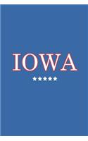 Iowa: Weekly Planner calendar organizer agenda for 2020