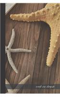 wood sea starfish