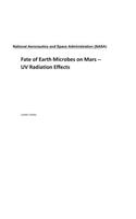 Fate of Earth Microbes on Mars -- UV Radiation Effects