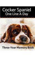 Cocker Spaniel - One Line a Day