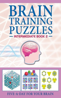 Brain Training Puzzles Intermediate Book 2