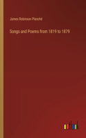 Songs and Poems from 1819 to 1879