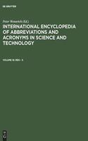 International Encyclopedia of Abbreviations and Acronyms in Science and Technology, Volume 16