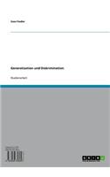 Generalisation Und Diskrimination