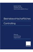 Betriebswirtschaftliches Controlling