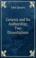 Genesis and Its Authorship
