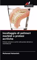 Incollaggio di polimeri morbidi a protesi acriliche