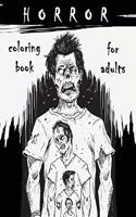 Horror Coloring Book for Adults