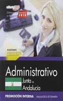 Administrativo (Promocion interna). Junta de Andalucia. Simulacros de examen