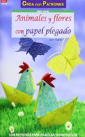 Animales y flores con papel plegado: Con patrones para realizar 16 proyectos [Paperback] [Feb 01, 2013] Taubner, Armin