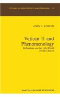 Vatican II and Phenomenology