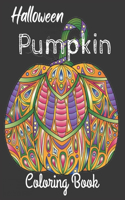 Halloween Pumpkin Coloring Book: Pumpkin Designs for Ages 3-8