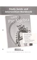 Pre-Algebra, Study Guide and Intervention Workbook