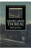 Cambridge Companion to Henry David Thoreau