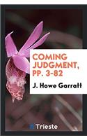Coming Judgment, pp. 3-82