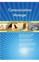Communications Manager A Complete Guide - 2019 Edition