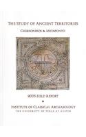 The Study of Ancient Territories: Chersoneos & Metaponto 2003