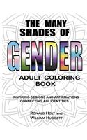 Many Shades of Gender Adult Coloring Book