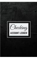 Checking Account Ledger