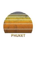 Phuket: Dot Grid Notebook Paper For Work, Home Or School. Vintage Dotted Paper Note Pad For Bullet Style Journaling.