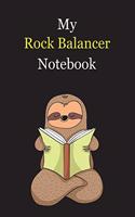 My Rock Balancer Notebook