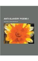 Anti-Slavery Poems I.: (English)