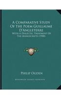 A Comparative Study Of The Poem Guillaume D'Angleterre