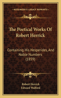 Poetical Works Of Robert Herrick