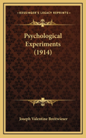 Psychological Experiments (1914)