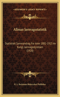 Allman Jarnvagsstatistik
