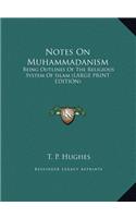 Notes on Muhammadanism