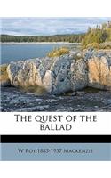 The Quest of the Ballad