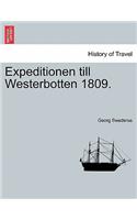 Expeditionen Till Westerbotten 1809.