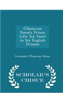 O'Donovan Rossa's Prison Life