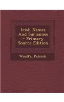 Irish Names and Surnames