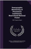 Demographic Monitoring of Penstemon Lemhiensis, Beaverhead National Forest