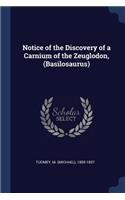 Notice of the Discovery of a Carnium of the Zeuglodon, (Basilosaurus)