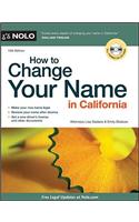 How to Change Your Name in California: (How to Change Your Name in California)