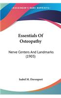 Essentials Of Osteopathy