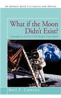 What if the Moon Didn't Exist?