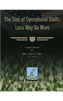 Size of Operational Staffs